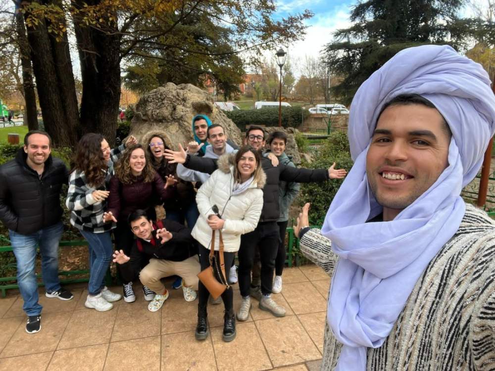 The stone lion in Ifrane