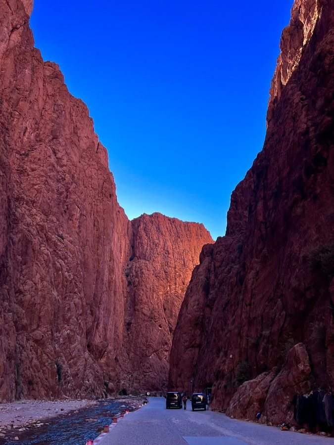 Red cliffs of Todra