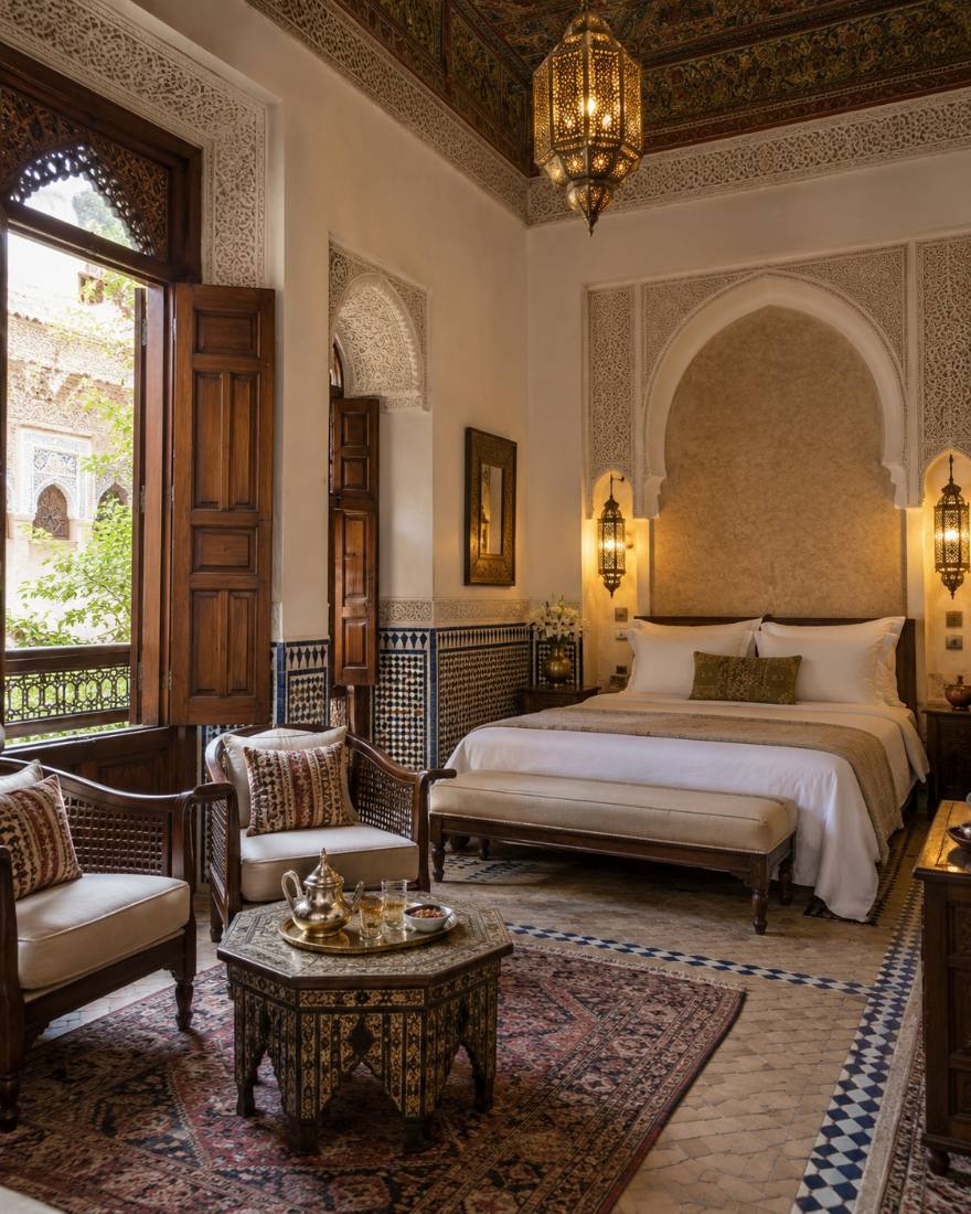 A riad room